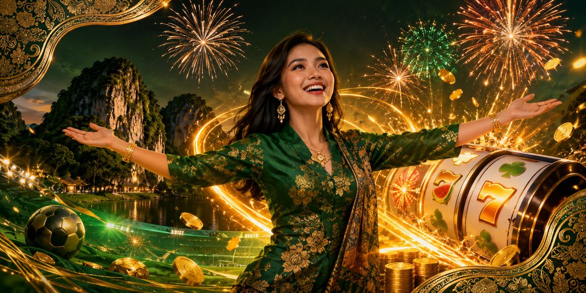 Pemain slot bertemakan batik di Ipoh menggunakan kredit bonus